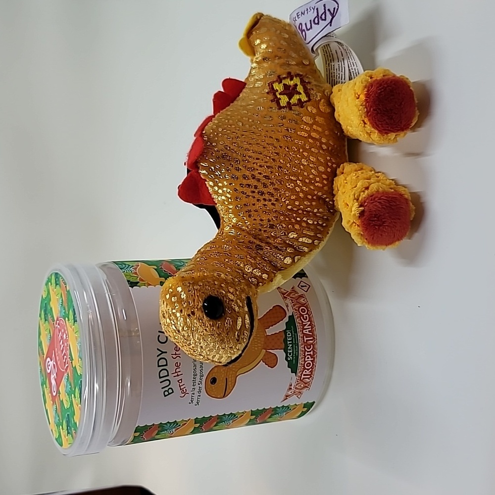 Scentsy Buddy Clip Serra the Stegosaurus
